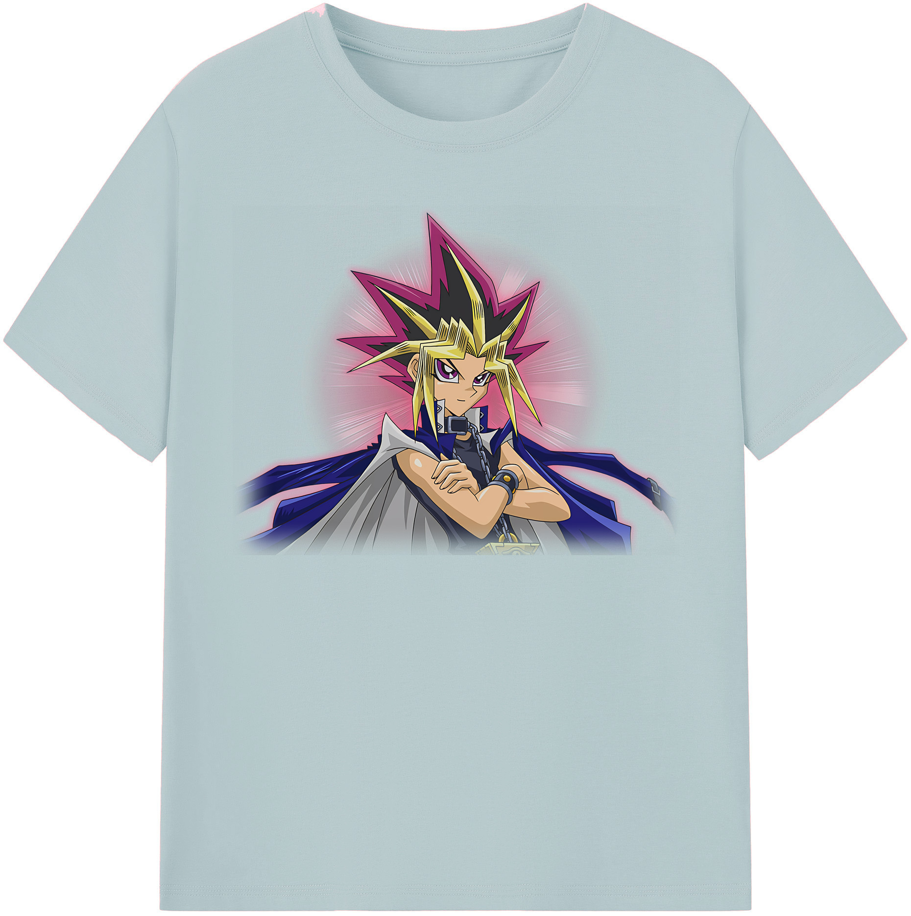 （画像用） 遊☆戯☆王 Yu-Gi-Oh! 綿100％半袖Tシャツ（フロントプリント）